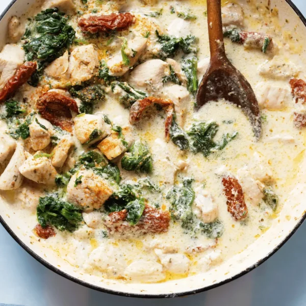 CREAMY CHICKEN ALFREDO